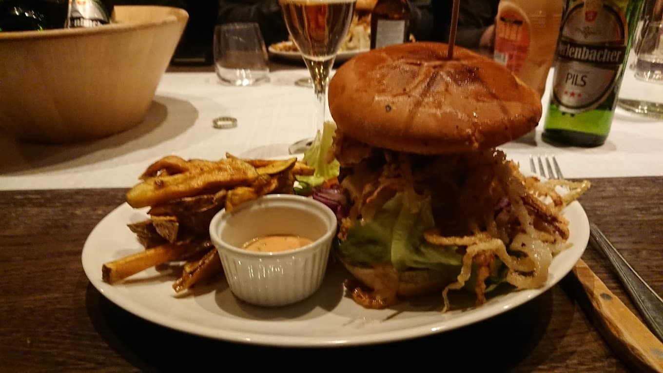 Dinner at the shared table
