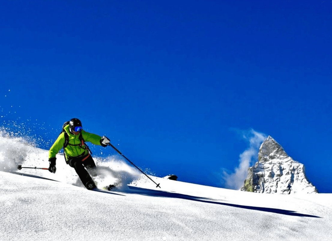 Cervinia — skiing under the Matterhorn
